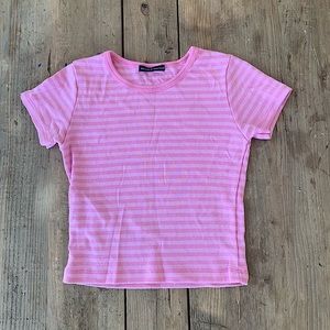 Brandy🤍Melville STRIPED TEE